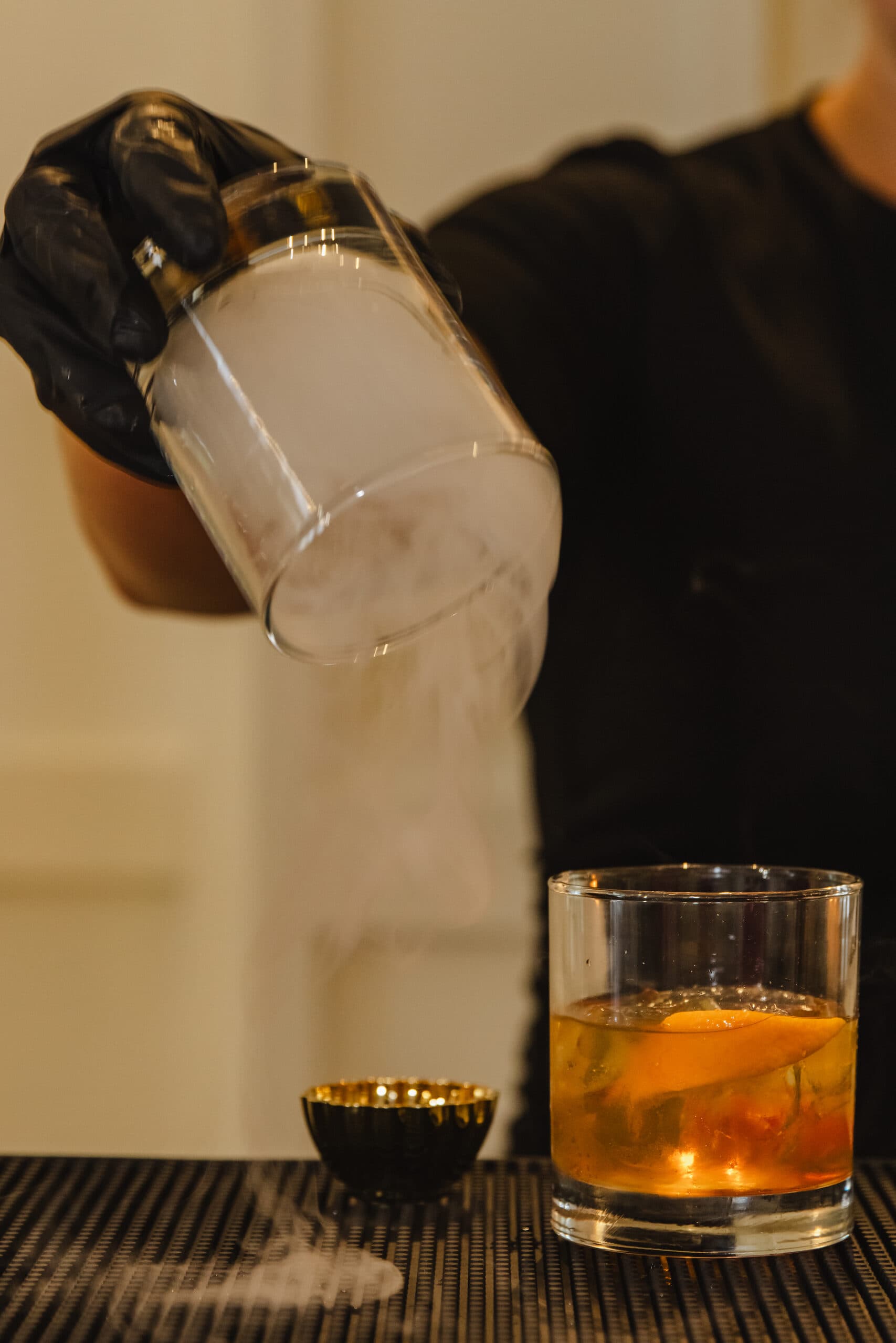 Smoked Maple Manhattan